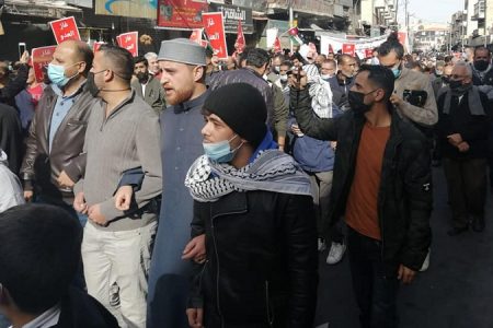 اردن کے عوام بھی اسرائیل کے خلاف اٹھ کھڑے ہوئے
