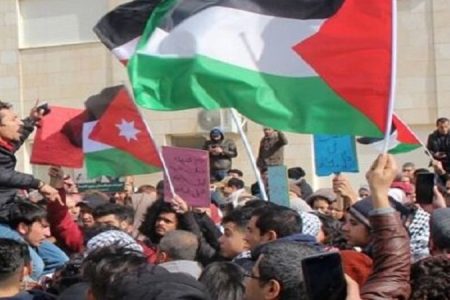 اردن کے عوام بھی اسرائیل کے خلاف اٹھ کھڑے ہوئے