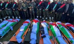 فلسطین میں المناک ٹریفک حادثے میں جاں بحق 8 افراد کی تدفین