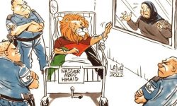 برازیل کے مشہور کارٹونسٹ کی فلسطینی اسیر کے ساتھ اظہار یکجہتی