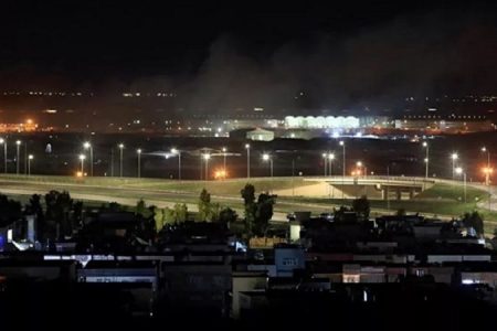 عراق میں امریکی و اسرائیلی ٹھکانوں پر میزائلوں کی برسات