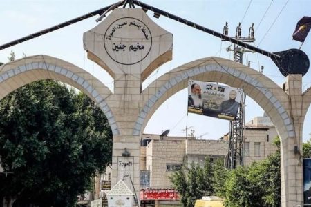 صہیونی فوجیوں کی جنین کیمپ میں پسپائی