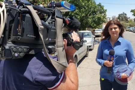 الجزیرہ ٹی وی چینل کی خاتون رپورٹر اسرائیلی فوج کی گولی سے چل بسیں