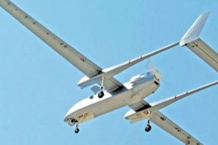 شمالی غزہ کی پٹی میں اسرائیلی فوج کا ایک ڈرون گر کر تباہ