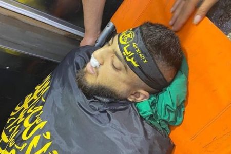 غرب اردن میں فلسطینی نوجوان شہید، 2 اسرائیلی پولیس اہلکار زخمی