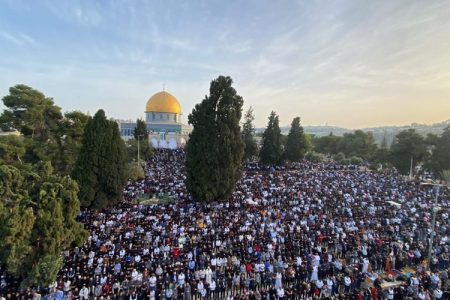 مسجد اقصیٰ اور ابراہیمی میں عید کی نمازوں میں بھرپور شرکت کی اپیل