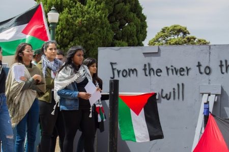 بائیڈن کے دورہ مقبوضہ فلسطین کے خلاف مظاہرے