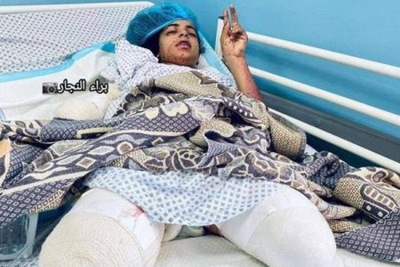 اسرائیلی جارحیت، کم سن بچی دونوں ٹانگوں اور ایک بازو سے محروم