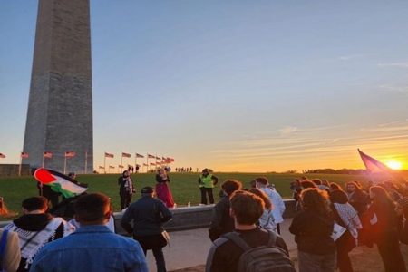 امریکا میں فلسطینیوں کی حمایت اور اسرائیل مخالف مظاہرے