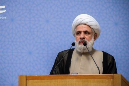 میشل عون صیہونی اور تکفیری دشمن سے جنگ کے دوران مقاومت کے حامی تھی: نعیم قاسم