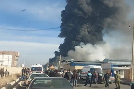 اسرائیل: فوجی اڈے کی پانچ منزلہ عمارت جل گئی