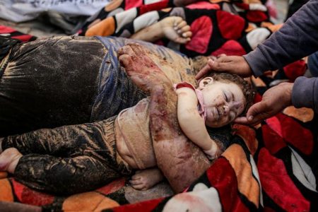 غزہ میں صہیونی ہولوکاسٹ جاری، شہداء کی تعداد 4,651 ہو گئی