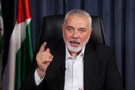 صیہونی دشمن کو فلسطینی سرزمین سے نکال باہر کیا جائے گا: اسماعیل ہنیہ