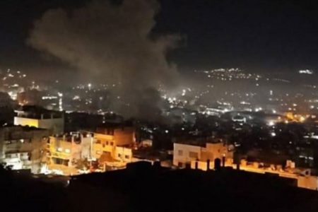 اسرائیلی طیاروں کی نابلس میں بمباری، 5 فلسطینی شہید