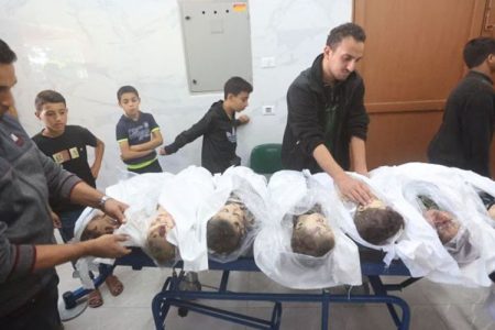 غزہ پر اسرائیلی جارحیت، شہداء کی تعداد 15523 ہو گئی: وزارت صحت