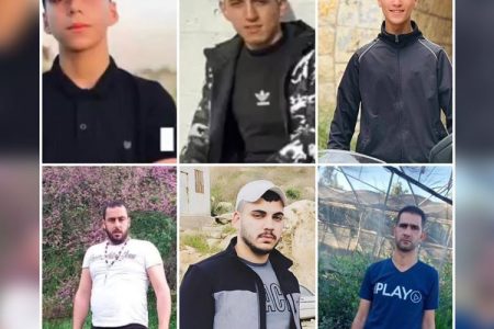 غرب اردن: اسرائیلی فوج کی بربریت، چھ فلسطینی نوجوان شہید