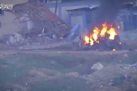 راکٹ حملے، غزہ میں 8 صہیونی فوجی جھنم واصل، ٹینک گاڑیاں تباہ