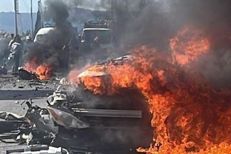 لبنان، اسرائیلی فضائی حملے میں دو افراد شہید اور متعدد زخمی