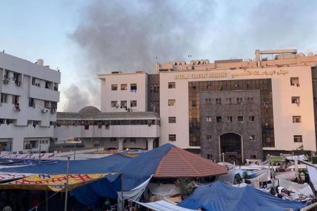 الشفاء ہسپتال ذبح خانہ بنا دیا گیا، فلسطینیوں کا قتل عام روکا جائے: ہیومن رائٹس