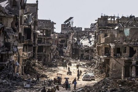 غزہ میں قیامت صغریٰ کے مناظر؛ ہر طرف لاشوں کے ڈھیر