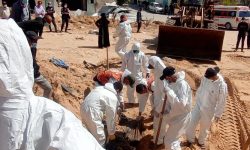 غزہ: ناصر ہسپتال میں 3 اجتماعی قبروں سے مزید 58 نئی لاشیں برآمد