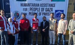 غزہ کے لیے 350 ٹن امداد کی 7ویں کھیپ پاکستان سے مصر پہنچ گئی