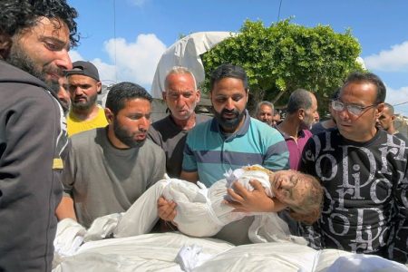 غزہ پر اسرائیلی بربریت میں مزید 81 خواتین بچے شہید ،223 زخمی