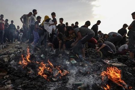 رفح کی خیمہ بستی میں قتل عام امریکی اسلحے سے کیا گیا:نیویارک ٹائمز