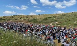یوم نکبۃ کے موقع پر ہزاروں فلسطینی باشندوں کی ” واپسی مارچ ” میں شرکت