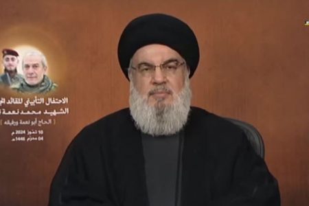 حماس ہم سب کی نمائندہ، جنگ بندی ڈیل کو قبول کریں گے: حسن نصراللہ