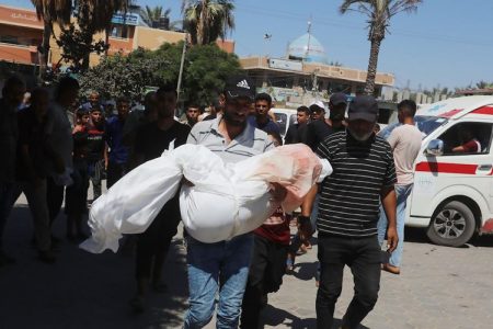 غزہ میں کشت و خون جاری، مزید 55 معصوم فلسطینی شہید، 110 زخمی