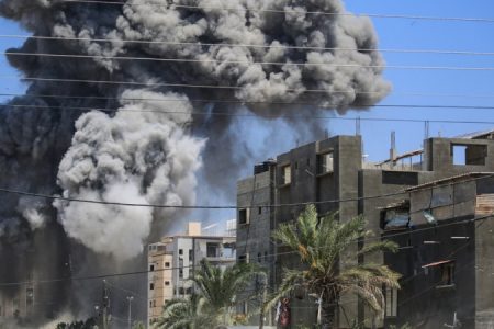 غزہ پر تازہ صیہونی ہوائی حملوں میں 11 فلسطینی شہید