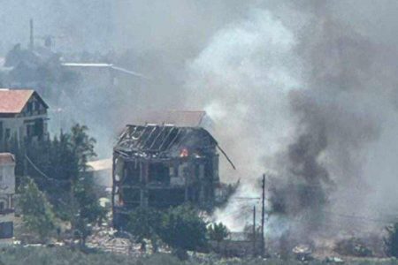 جنوبی لبنان میں اسرائیلی ڈرون طیارے سے میزائل حملہ، دو شہری شہید