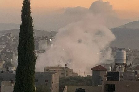طوباس میں اسرائیلی فضائی جارحیت میں پانچ فلسطینی شہید