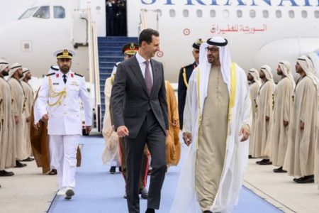 سقوط دمشق اور متحدہ عرب امارات کی سازش