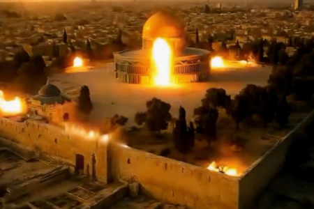 اسرائیل نے مسجد اقصیٰ کو نذر آتش کرنے کی ویڈیو کی ذمہ داری سے انکار کردیا