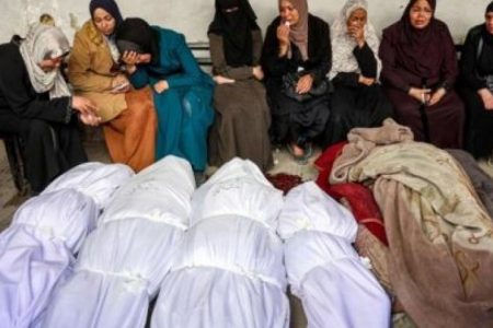 غزہ میں ایک اور خونی رات، 100 سے زائد فلسطینی شہید اور درجنوں زخمی