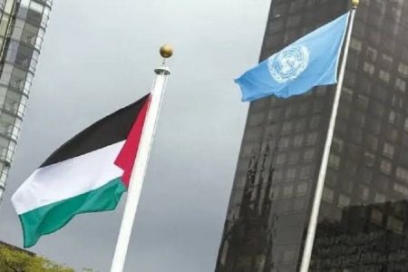عالمی ادارہ صحت میں فلسطینی پرچم لہرا دیا گیا